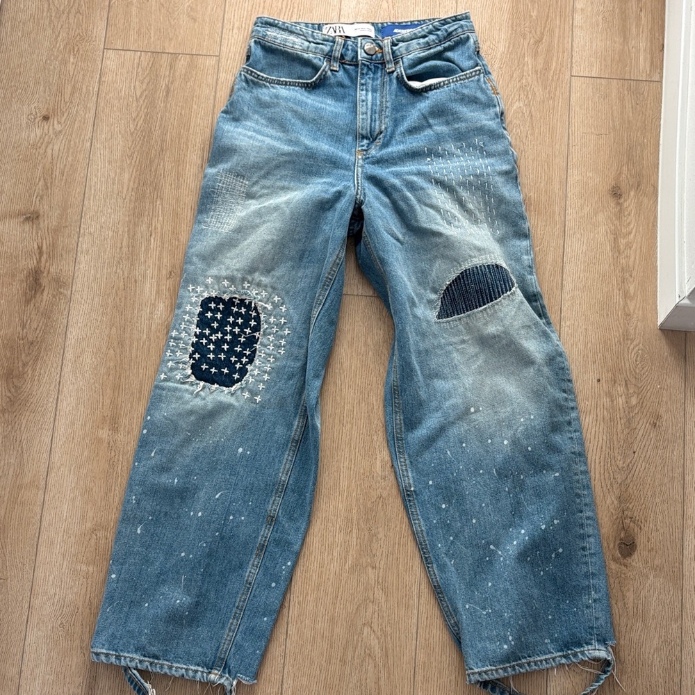 Zara x Adererror japanese stitched jeans… special collection!!